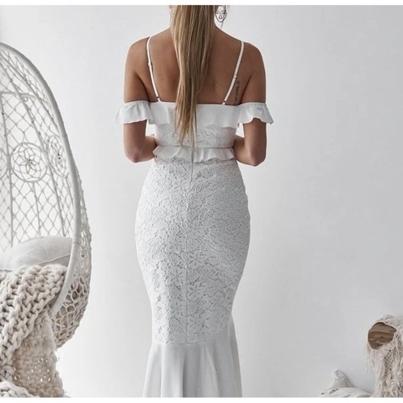 NWT Two Sisters The Label, Bride, High Low Dress, Size 4 - Picture 2 of 13